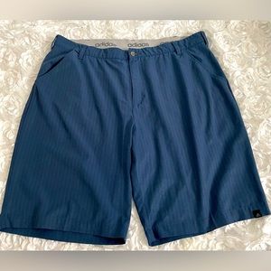 Adidas size 40 men shorts. Color is blue.